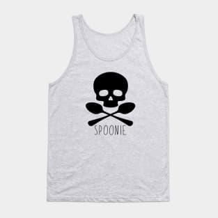 Skull & Cross-spoons Tank Top